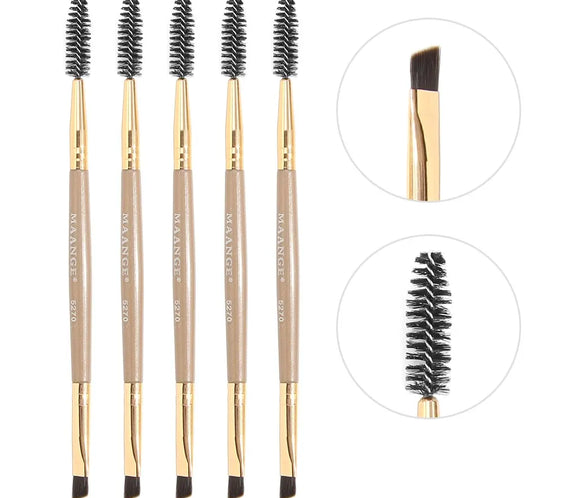 Dual-Ended Brow Brush Set