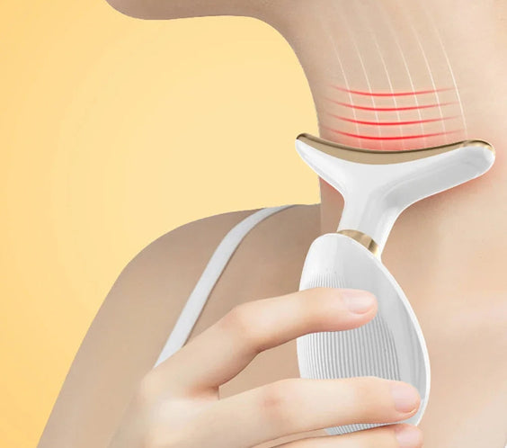 Microcurrent Facial Lifting Device	Anti-Aging Massager for Jawline Contouring.