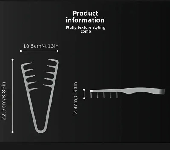 Wide-Tooth Volumizing Comb