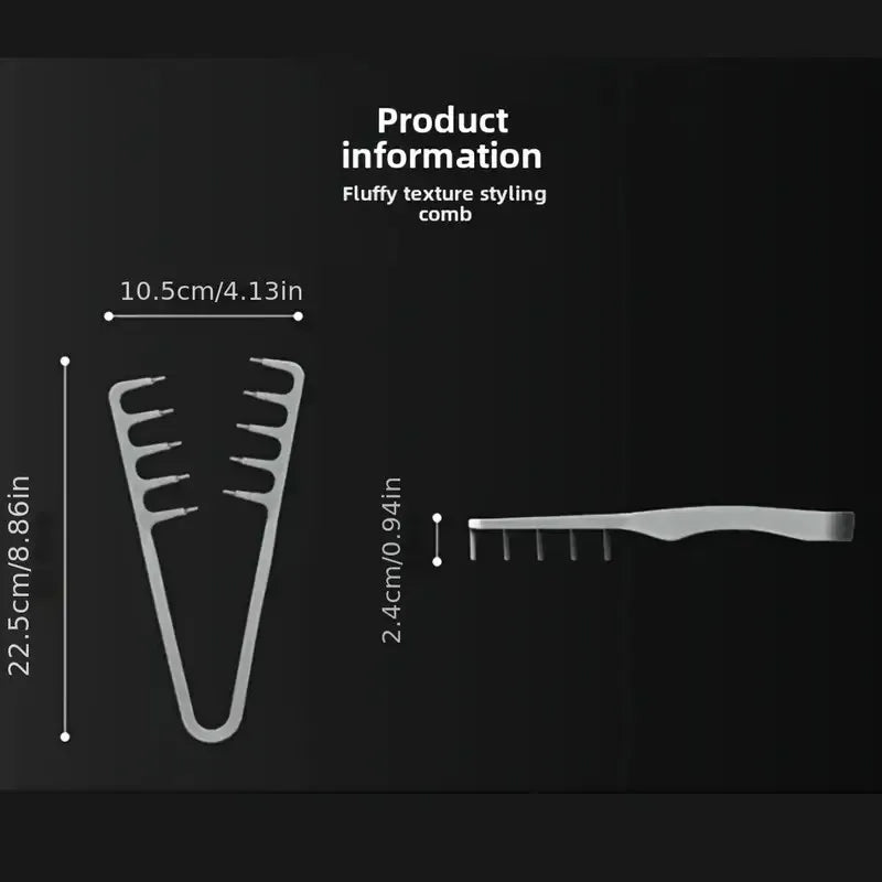 Wide-Tooth Volumizing Comb