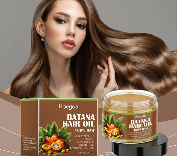 Batana Anti-Loss Hair Oil 120g bottle labeled organic scalp treatment origin Mainland China unisex formula