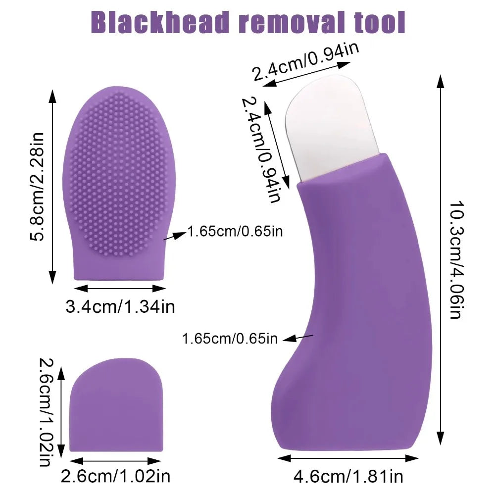 Silicone Blackhead Face Scraper
