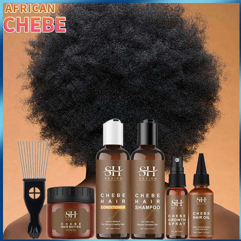 Chebe Hair Growth Oil 30ml amber dropper bottle labeled Chebe extract 30ml with black cap