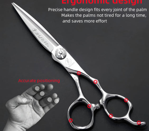 9CR13 Hair Scissors 6-7 in