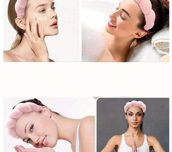 Soft Fiber Spa Headband Set