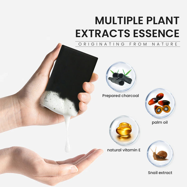 100g Bamboo Charcoal Soap - Beauty Bae