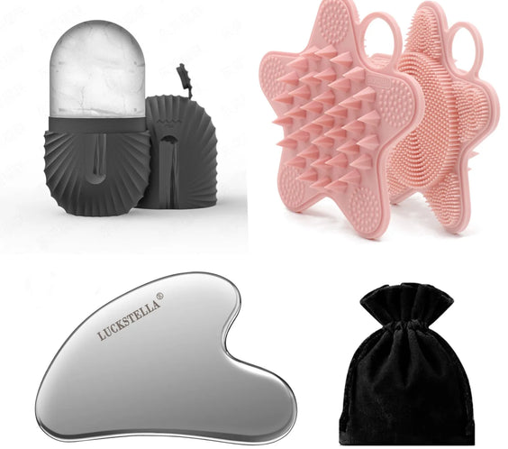 Stainless Steel Gua Sha Set