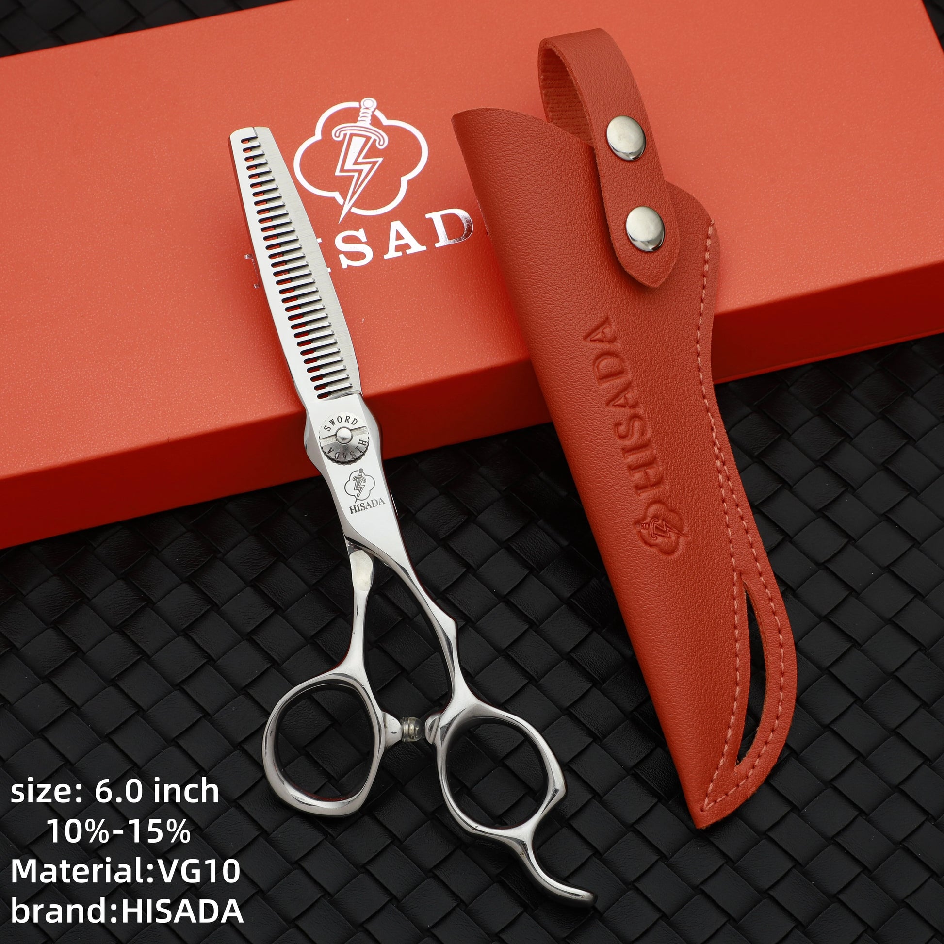 9CR13 Hair Scissors 6-7 in