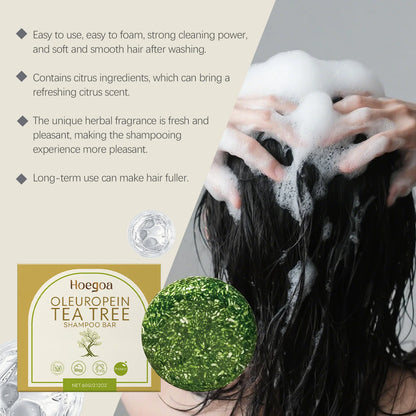 Tea Tree Dandruff Shampoo Bar - Beauty Bae