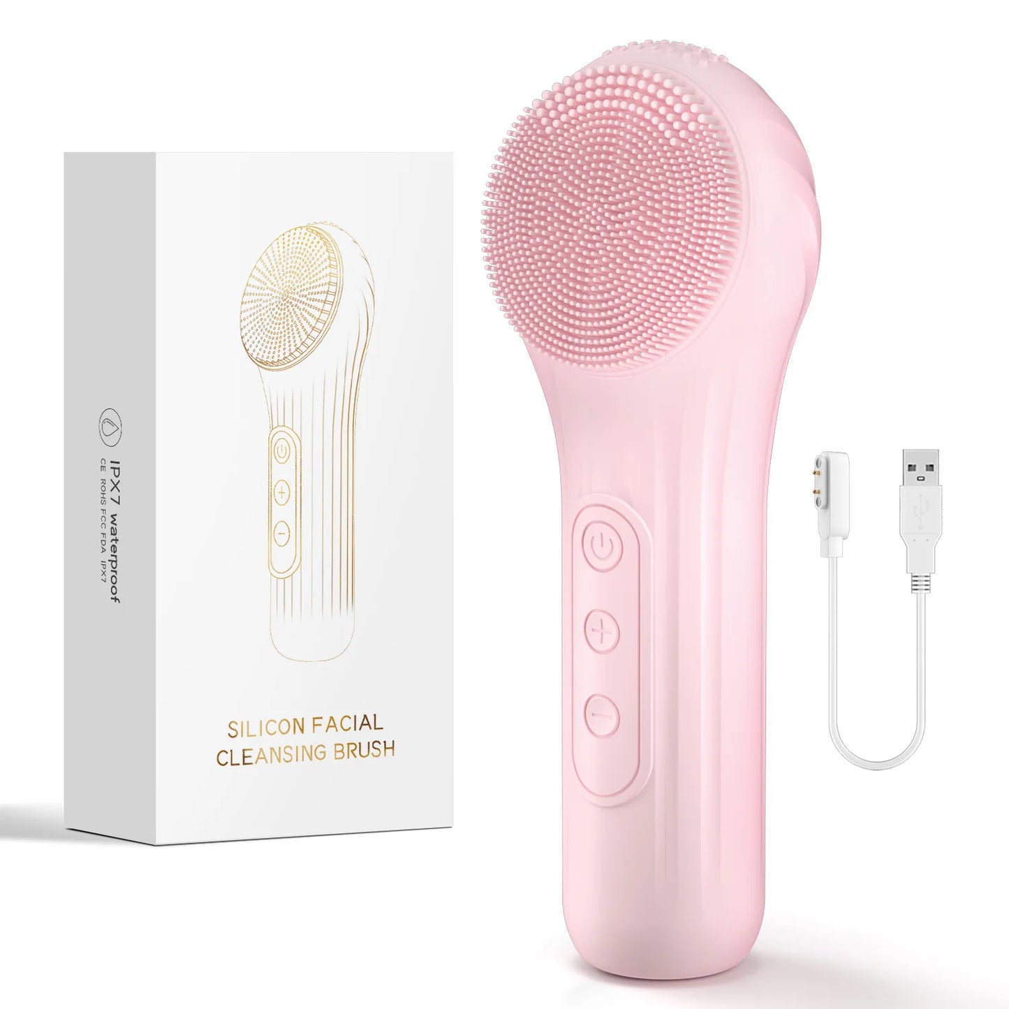 Sonic Silicone Face Brush - Beauty Bae