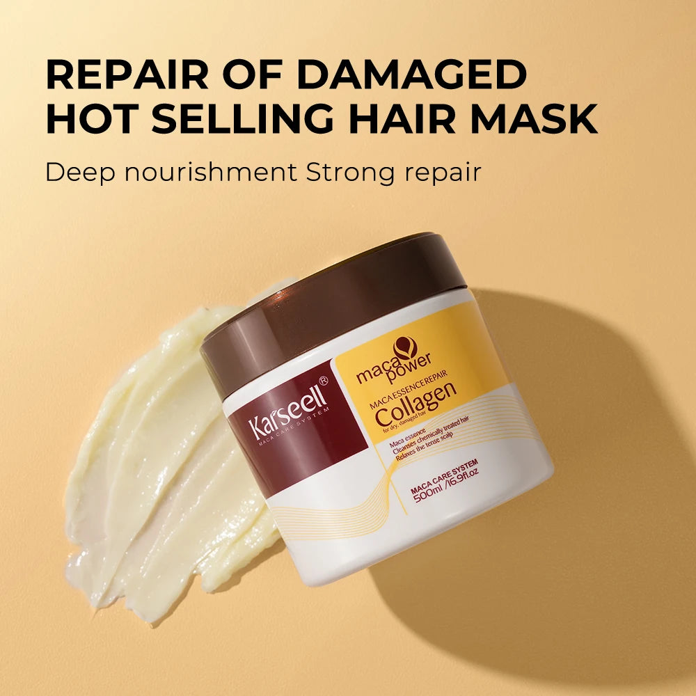 Collagen Hair Mask + Argan Oil