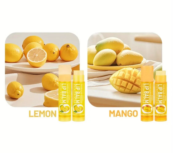 6pc Fruit Lip Balm Smooth