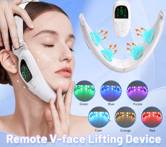 EMS V Face LED Chin Massager