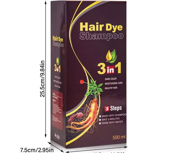 Herbal 3-in-1 Black Hair Dye