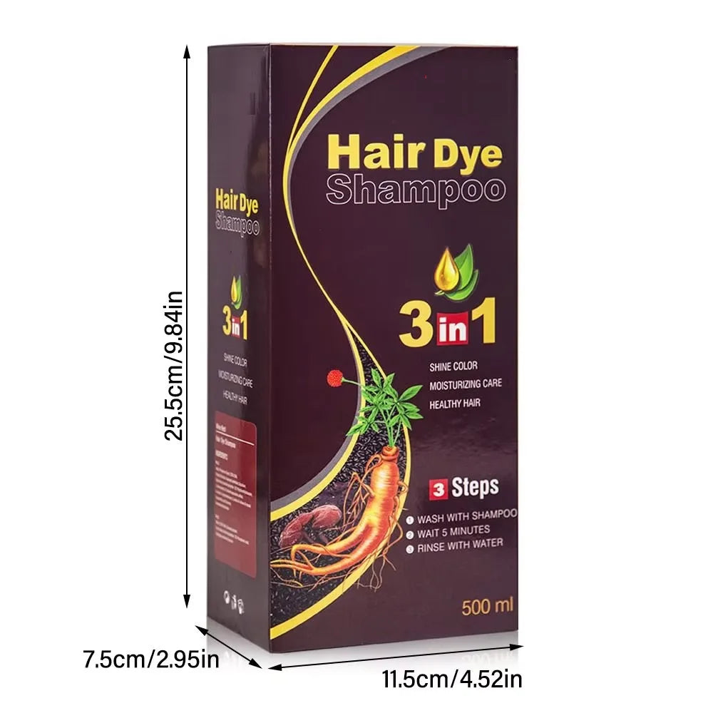 Herbal 3-in-1 Black Hair Dye