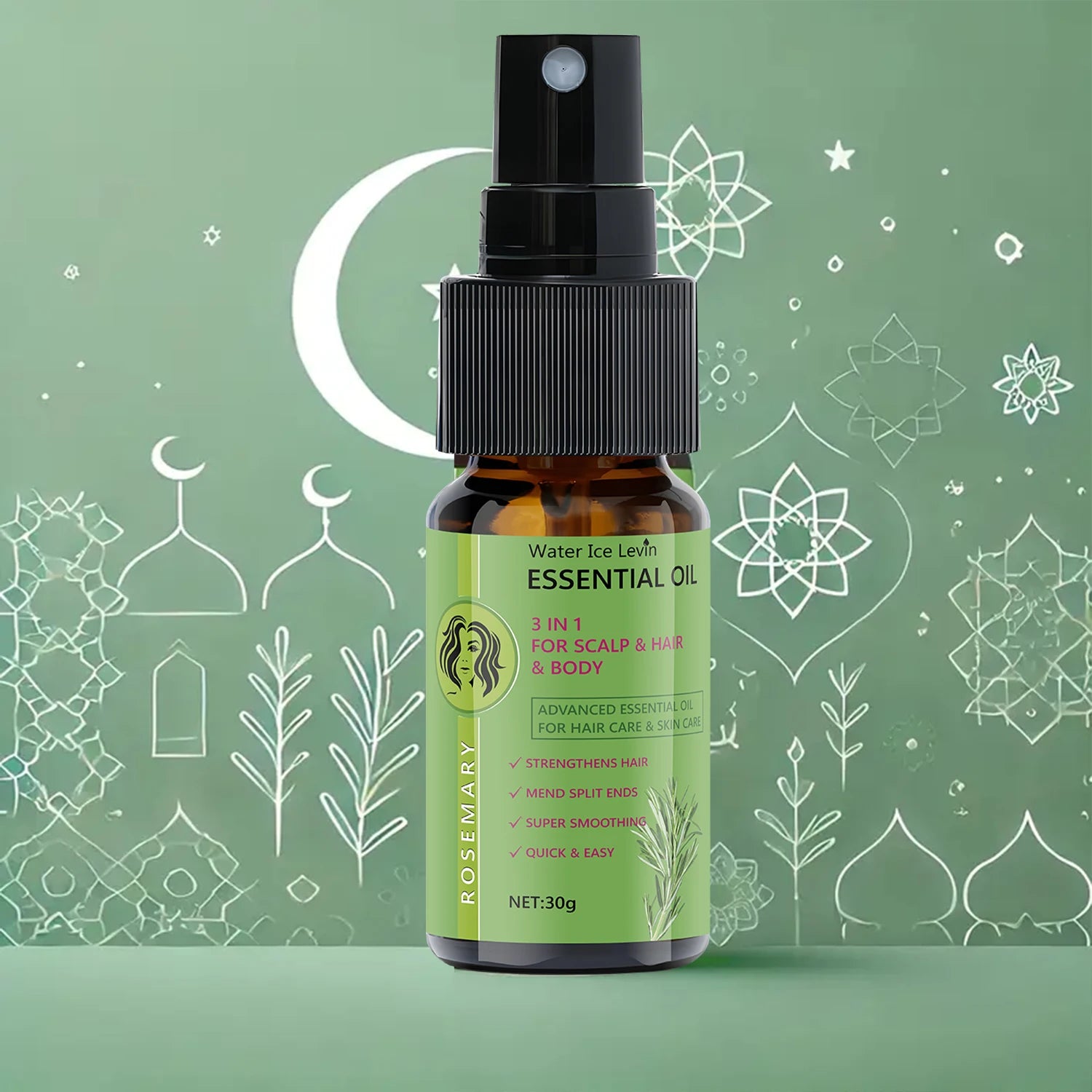 Rosemary 3-in-1 Hair Oil