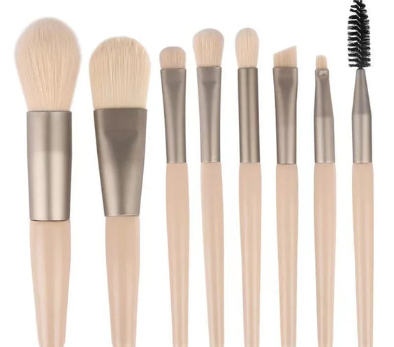 Morandi 8pc Wool Fiber Brushes