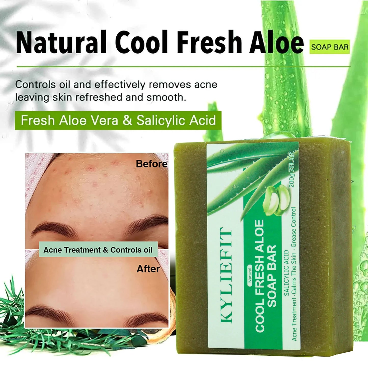 Aloe Vera Whitening Soap - Beauty Bae