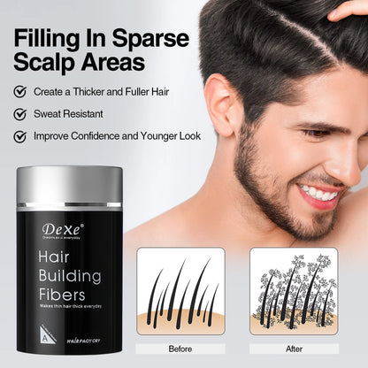 20g Black Plant Hair Fibers - Beauty Bae