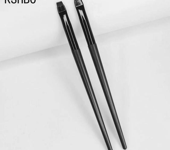 Nylon Angled Brow Brush 2pc