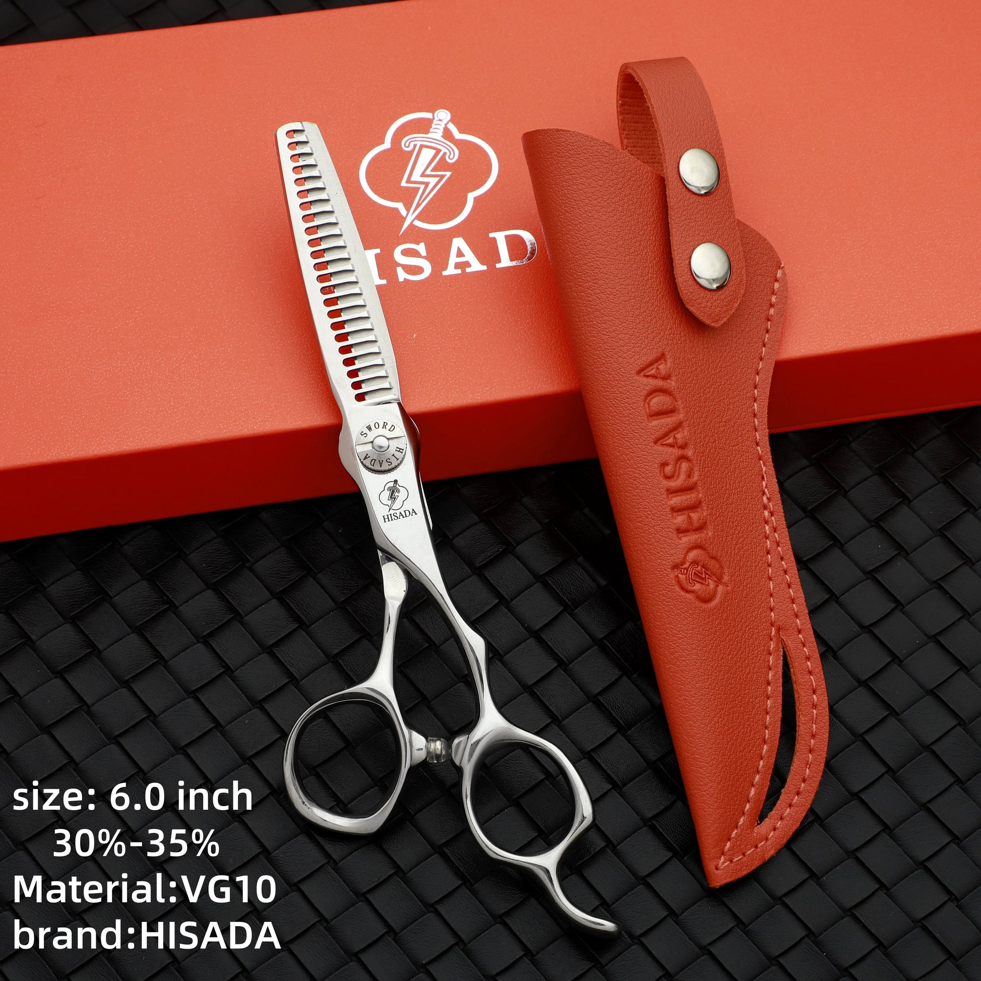 9CR13 Hair Scissors 6-7 in