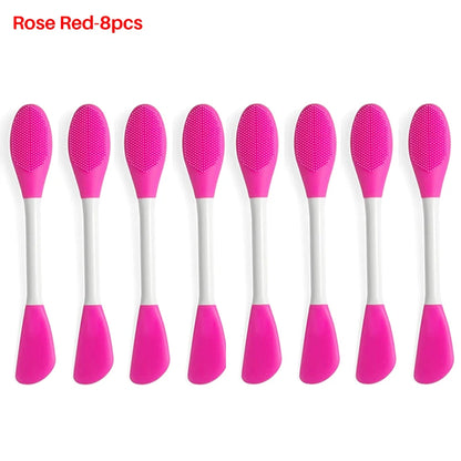 Silicone Dual-Head Face Brush - Beauty Bae