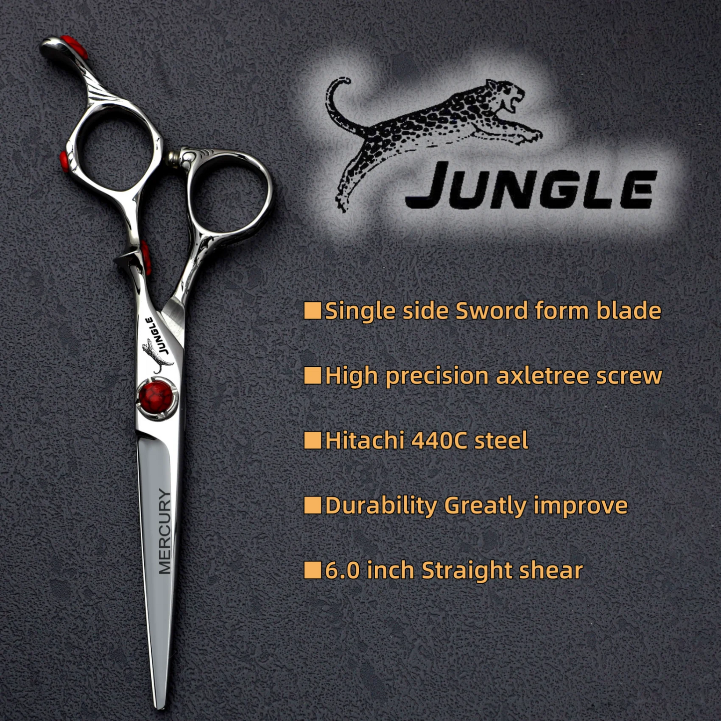 ZIXI J10 440C hairdressing scissors set with 5.5 6.0 6.5 7 in cutting shears and 30-tooth thinning shear