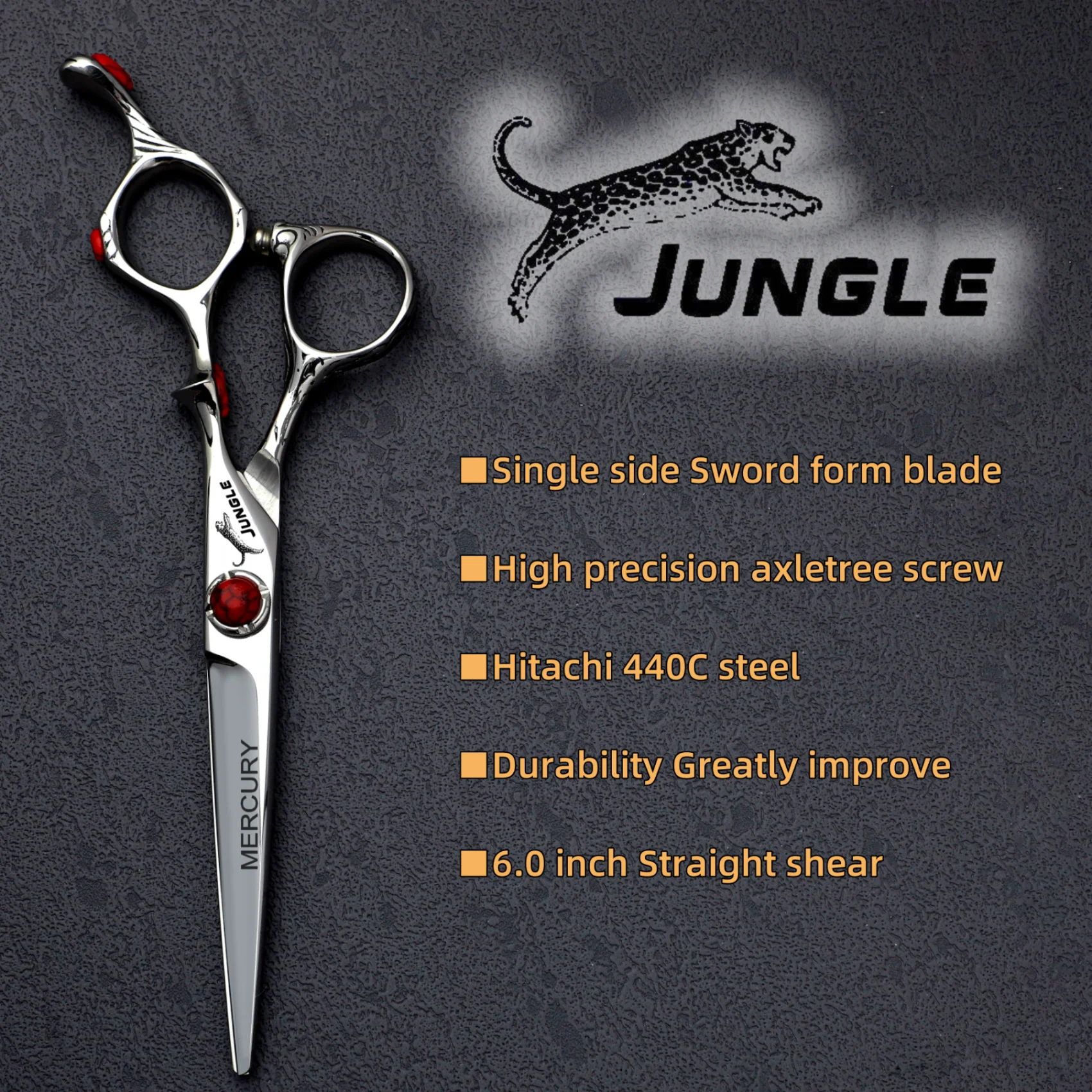 ZIXI J10 440C hairdressing scissors set with 5.5 6.0 6.5 7 in cutting shears and 30-tooth thinning shear