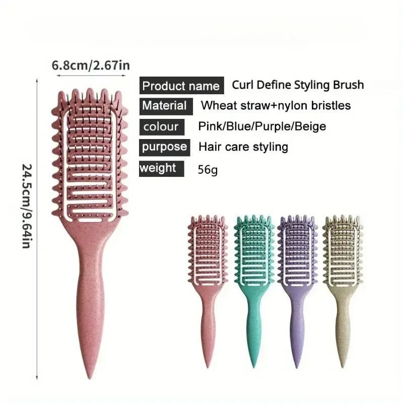 Wheat Straw Curl Define Brush