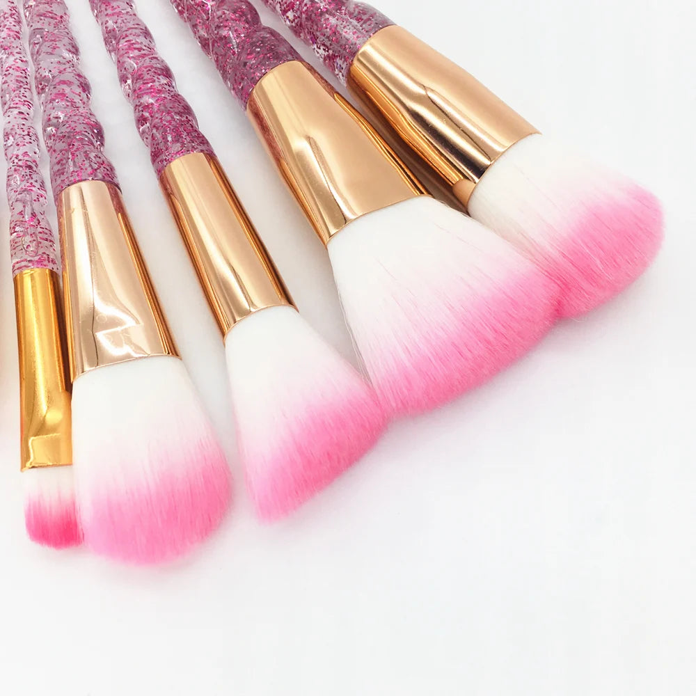 Unicorn Diamond Brush Set 10pc