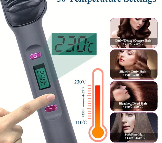 Electric Hot Comb Straightener