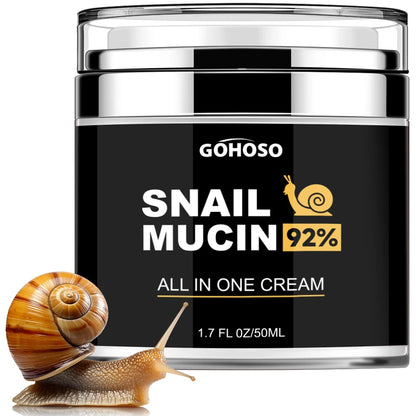 Snail Mucin Face Cream 50ml - Beauty Bae