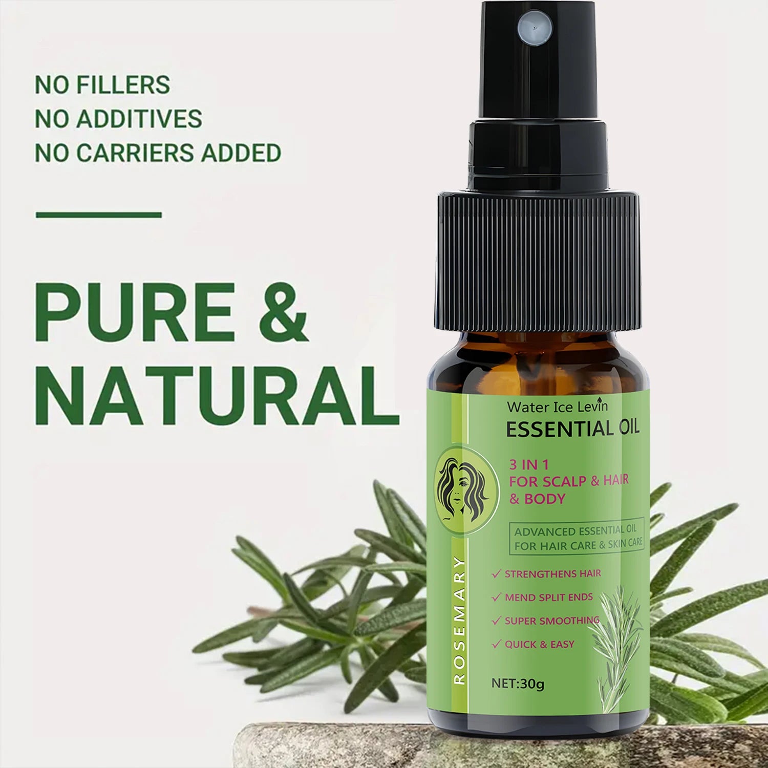 Rosemary 3-in-1 Hair Oil