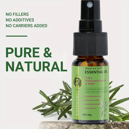 Rosemary 3-in-1 Hair Oil - Beauty Bae