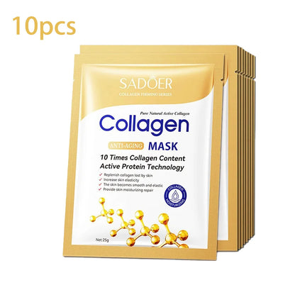 Collagen Hyaluronic Face Mask - Beauty Bae