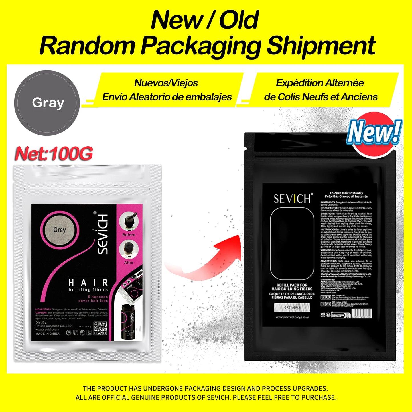 Keratin Fibers 100g Refill - Beauty Bae