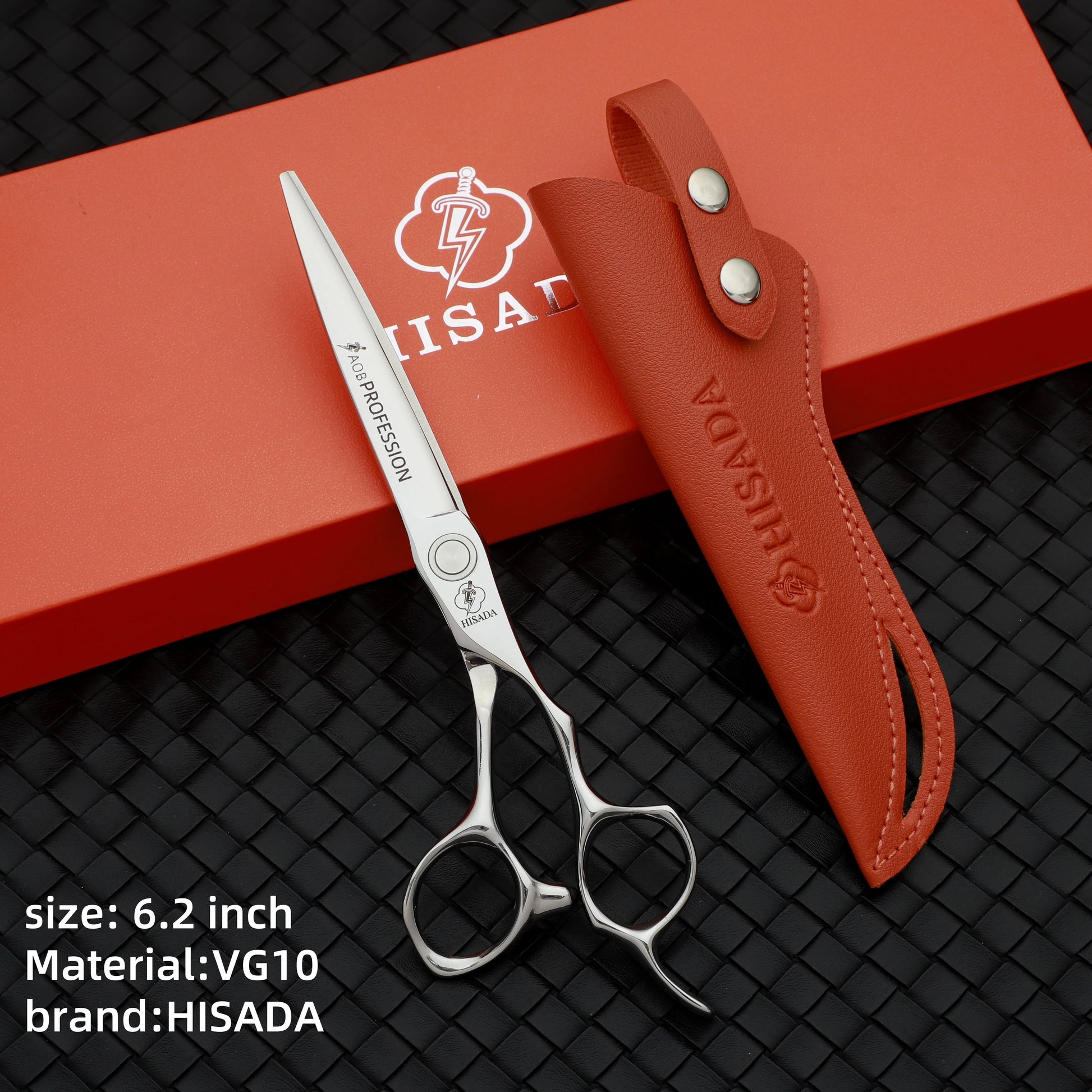 9CR13 Hair Scissors 6-7 in