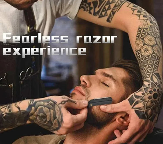 Stainless Thumb Barber Razor