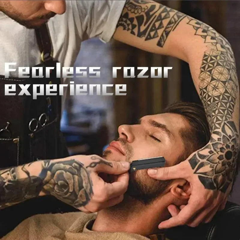 Stainless Thumb Barber Razor