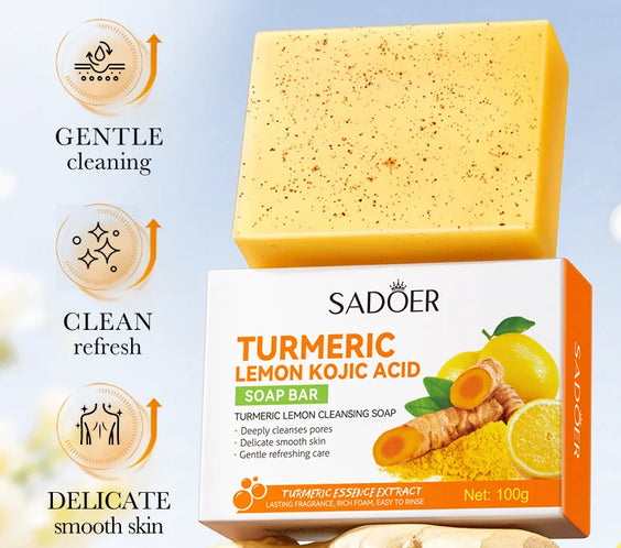 Lemon Turmeric Glow Soap