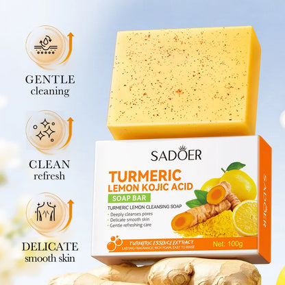 Lemon Turmeric Glow Soap - Beauty Bae