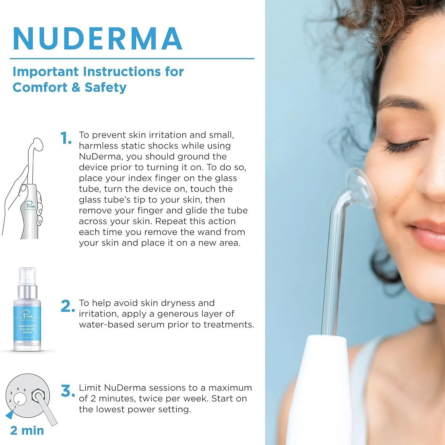 High Frequency Facial Wand - Beauty Bae