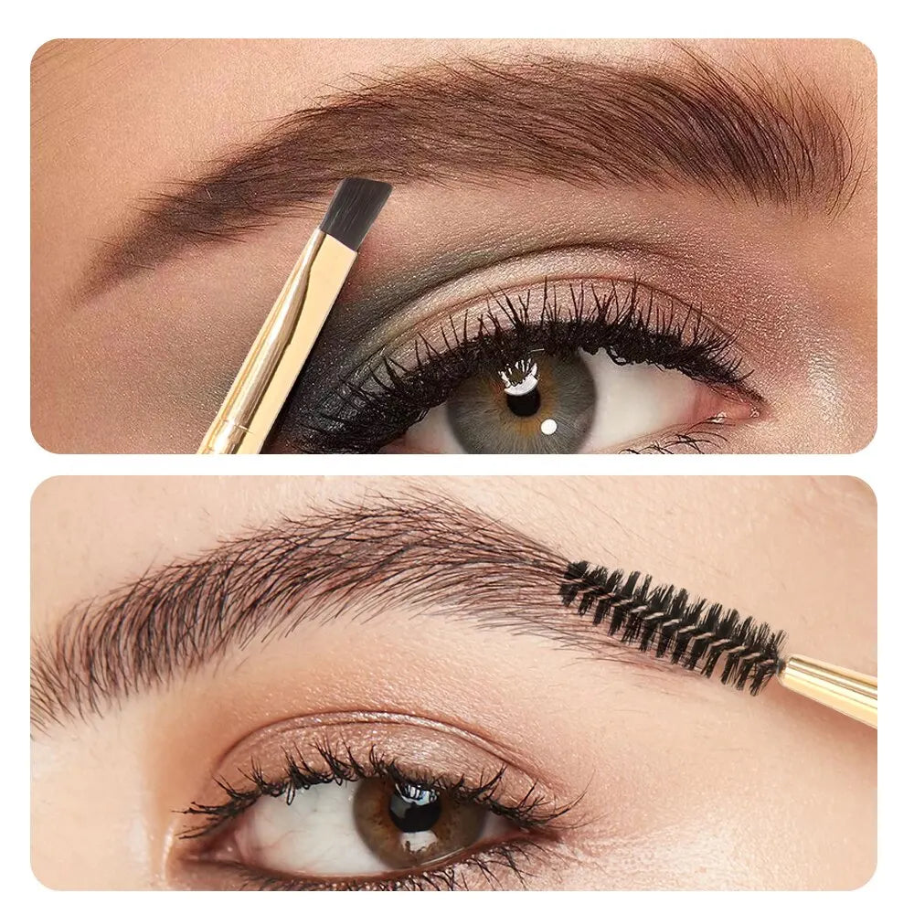 Dual-Ended Brow Brush Set