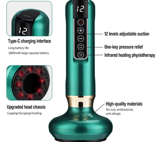 Cordless Cupping Massager 6/12