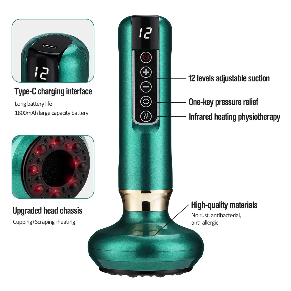 Cordless Cupping Massager 6/12