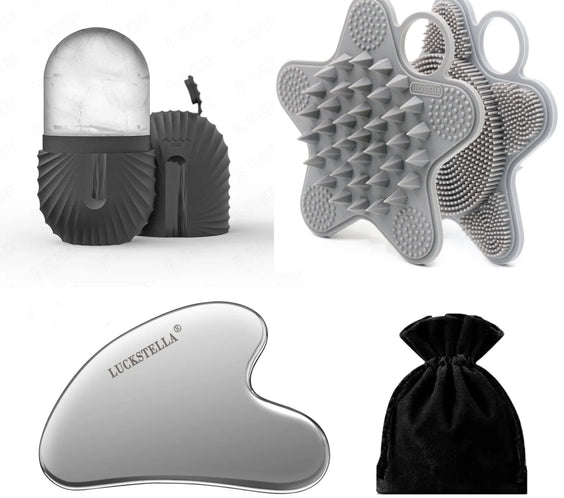 Stainless Steel Gua Sha Set