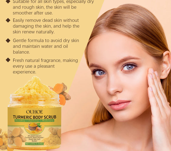 Turmeric Sea Salt Scrub 100g