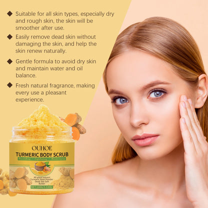 Turmeric Sea Salt Scrub 100g - Beauty Bae