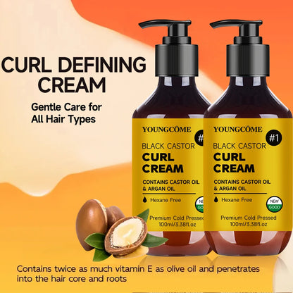 Castor Oil Root Hair Cream - Beauty Bae