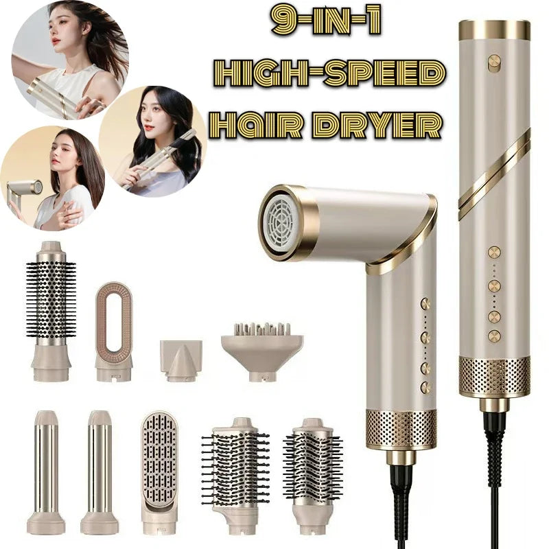 9-in-1 Tourmaline Hair Styler - Beauty Bae